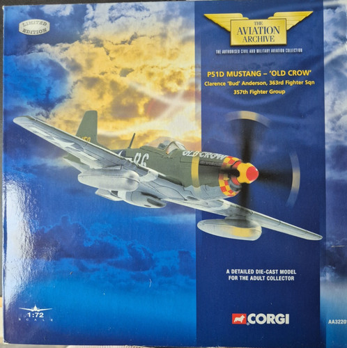 Corgi aviation archive p51d - archive,
