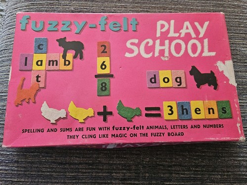 Fuzzy felt play school - fuzzy,