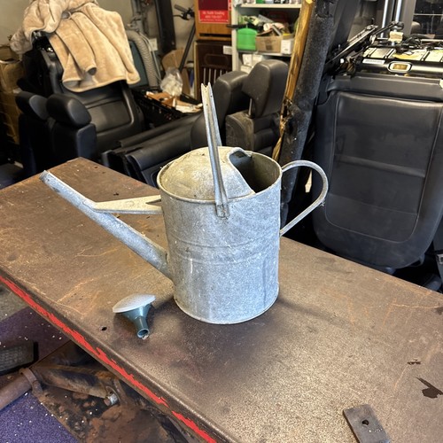 Vintage galvanised watering - vintage,