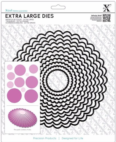 Extra large scalloped - extra,