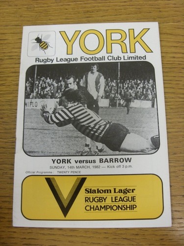 1982 rugby league - 14/03/1982,