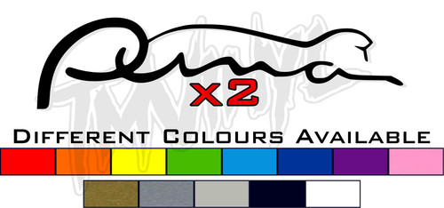 Ford puma logo stickers - 2,