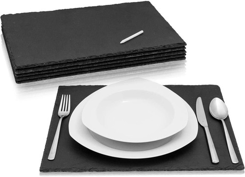 Amazy slate plates - plates, (set