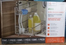 NEW TRINITY Wire Sliding Under Sink Organizer Free US Ship