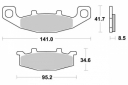 Brake pad suzuki - suzuki, rg