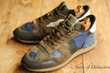 Valentino Blue Camo Canvas