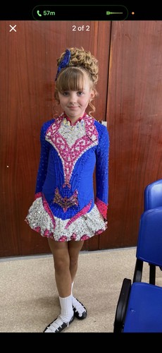Open wings irish dancing dress - wings,