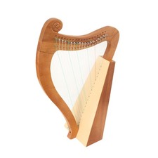 19 String Lyre Irish Harp Wood