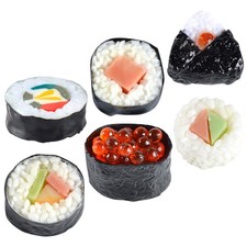  4 Count Sushi Making Kit for Beginners Artificial Food Sample Fake