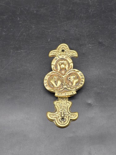 Vintage cast brass door - brass,