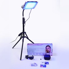 50W Facial Tanning Light Full Blue Sun Solarium Lamp Face Body Tanner For Home