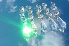 5x BEAUTIFUL Vintage Crystal