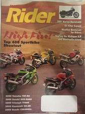 Rider Magazine September 2000