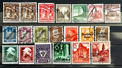 German reich stamps lot - -,