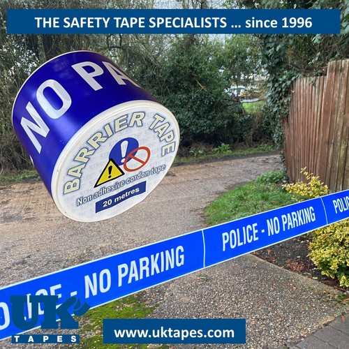 Parking police tape - parking,