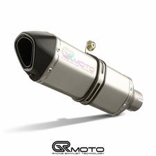 Exhaust for Triumph Scrambler 400X 2024-2025 GRmoto Titanium Carbon