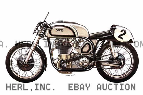 Norton 500 manx 1950 - 500,