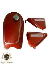 Fit For Norton Commando Roadster Red Painted Fuel Petrol Tank 850 Side Panel