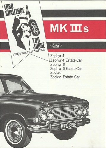 Ford zephyr zodiac saloon - ford,