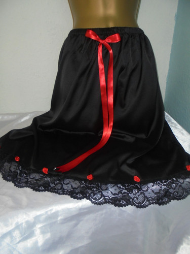 Stunning silky satin half - ,
