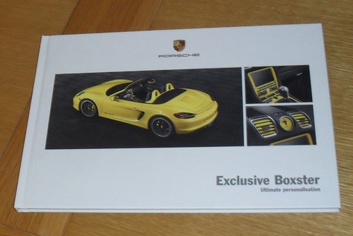 Porsche boxster exclusive - porsche,