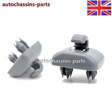 For Auto Sun Visor Clip Hook Bracket Hanger For Audi A1 A3 A4 A5 A7 Q3 Q5 Grey 