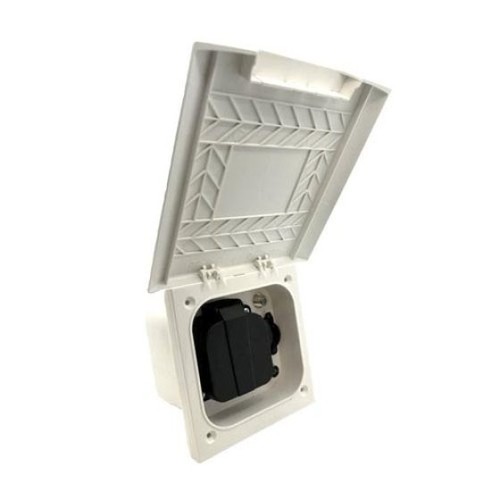 Caravan white external utility - caravan,