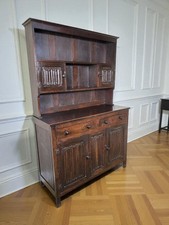 An Antique Early 20th Century Solid Oak Sideboard Dresser ~Delivery Available~