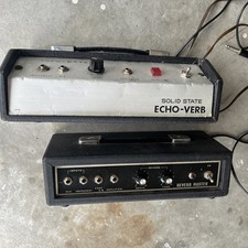 1960s Japan Reverb Units – Lafayette Echo-Verb & Reverb Master – Tested Working