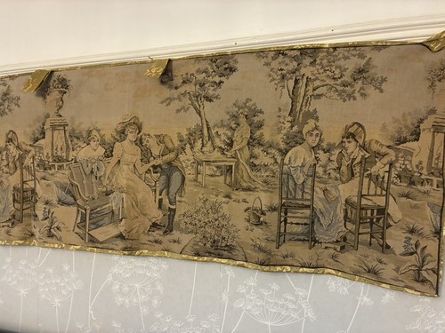 Vintage fine french tapestry - vintage,