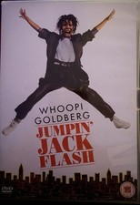 Jumpin' Jumping Jack Flash - Whoopi Goldberg - NEW Region 2 DVD