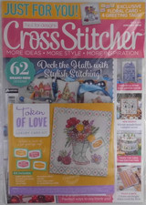 Cross Stitcher magazine Jan 2026 Christmas + Token of Love luxury card kit