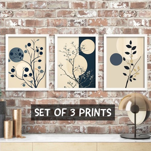Cream and navy prints - cream,