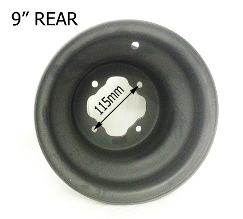 Rim44 single rear - rear, black