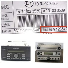 Ford radio code - code, or