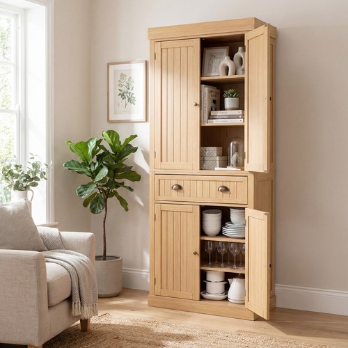 Freestanding pantry cabinet - pantry,