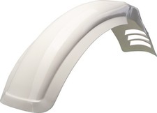 XT600/Z Replica Front Fender 'Clean White' With Mounting Points As Original