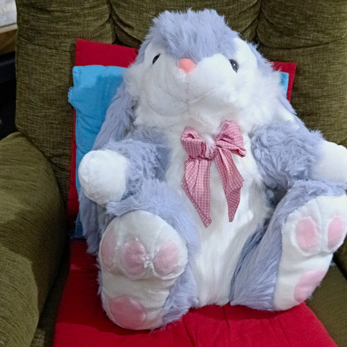 Jade large plush bunny - jade,