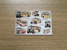 Yorkshire Woollen District Transport Coaching Fleet 1930-1962 GS Cooper Postcard