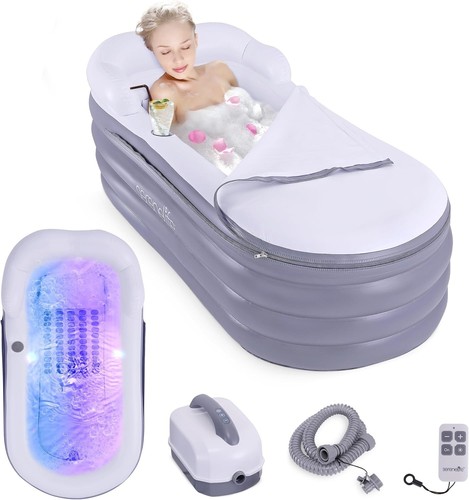 Inflatable portable bathtub - inflatable,