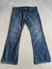 Diesel Zathan Bootcut? Men’s Vintage Jeans W32 L30 Frayed Hems (D5120)