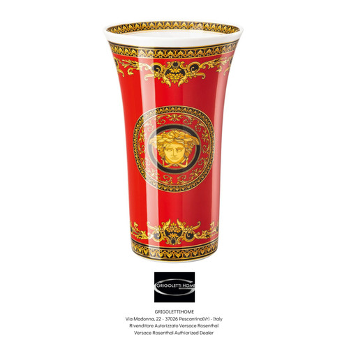 Versace rosenthal red - red, medusa