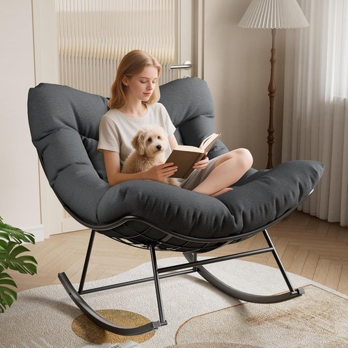 Oversized papasan rocking - papasan,