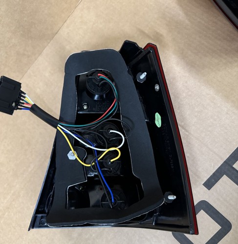 Red smoked taillights set for - taillights,