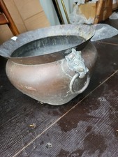 Small Brass Coal Scuttle