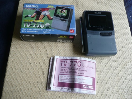 Vintage casio 770d colour - tv-770d,