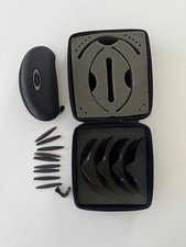 2 Oakley Cases, 4 M-Frame Lenses, Earpieces