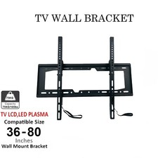 TV Wall Bracket Mount Tilt For 26 32 40 42 46 50 55 60 75 Inch 3D LCD LED Plasma