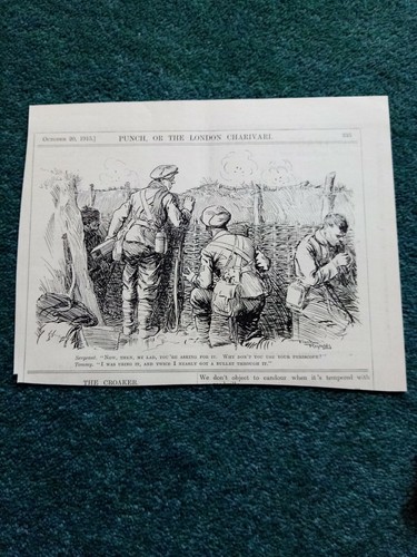 Sa25 ephemera 1915 - ww1, cartoon