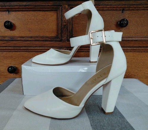 Womens cream white - cream, heels